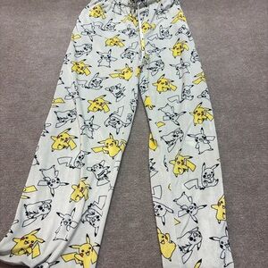 Pokémon Pikachu Fleece Lounge Pajama Pants 0568